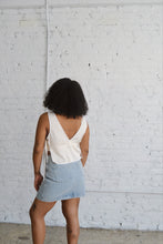 Load image into Gallery viewer, Indigo Overlay Denim Skirt
